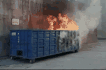 Dumpster fire